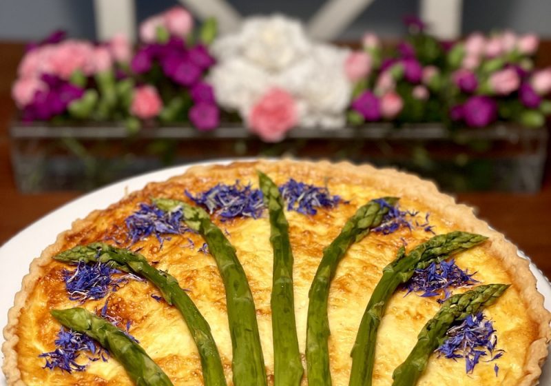Consumption of Local Products (Asparagus Quiche)
